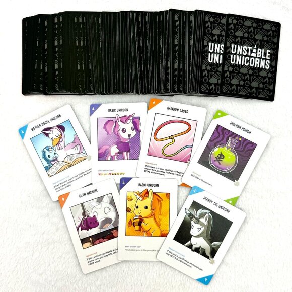 Unstable Unicorns 2nd Edition Card Game 2022 100% Complete Very Good - Picture 5 of 9